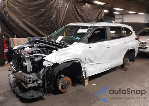 2023 Toyota Highlander Xle z USA, uszkodzony, nr VIN 5TDKDRBH9PS017312
